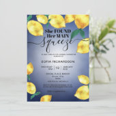 Invitation Elle a trouvé son principal citron BOHO SUMMER Inv (Debout devant)