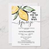 Invitation Elle a trouvé son principal citron serré BOHO SUMM (Devant)