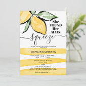 Invitation Elle a trouvé son principal citron serré BOHO SUMM (Debout devant)