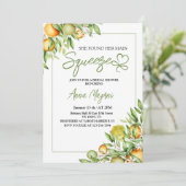 Invitation Elle A Trouvé Son Principal Squeeze Fête des marié (Debout devant)