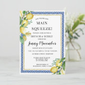 Invitation Elle A Trouvé Son Principal Squeeze Lemon Brunch & (Debout devant)