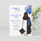 Invitation Elle Croyait Qu'Elle Pourrait Faire Une Fête De Di (Debout devant)