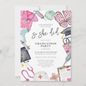 Invitation Elle Croyait Qu'Elle Pourrait Infirmer La Fête De (Devant)