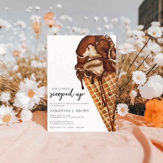 Invitation Elle est en Fête des mariées