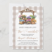 Invitation Elle est fraîche de la Fête des mariées du marché (Devant)