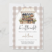 Invitation Elle est fraîche de la Fête des mariées du marché (Devant)