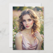 Invitation Elle est fraîche de la Fête des mariées florale du (Dos)