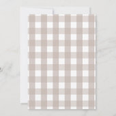 Invitation Elle est fraîche de la mariée sous la douche March (Dos)