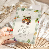 Invitation Elle est fraîche hors de la Fête des mariées du ma