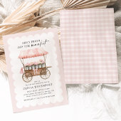 Invitation Elle est fraîche hors du marché Fête des mariées f