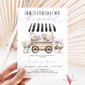 Invitation Elle est fraîche hors du marché Fête des mariées v