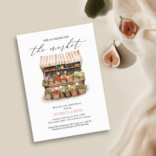 Invitation Elle est hors du marché Fête de fiançailles au mar