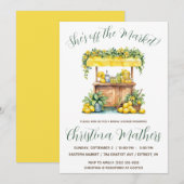 Invitation Elle est hors du marché ! Fête des mariées de socl (Devant / Derrière)