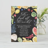 Invitation Elle est hors du marché | Fête des mariées de tabl (Debout devant)