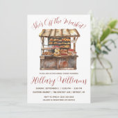 Invitation Elle est hors du marché ! Fête des mariées du stan (Debout devant)