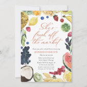 Invitation Elle est hors du Marché | Réception de Mariage à l (Devant)