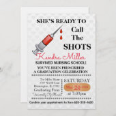 Invitation Elle est prête à appeler les chaussures (Devant / Derrière)