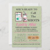 Invitation Elle est prête à appeler les chaussures (Devant)