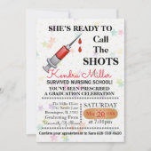 Invitation Elle est prête à appeler les chaussures (Devant)