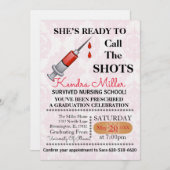 Invitation Elle est prête à appeler les chaussures pour obten (Devant / Derrière)