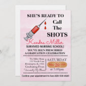 Invitation Elle est prête à appeler les chaussures pour obten (Devant / Derrière)