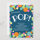 Invitation Elle est prête à faire du Baby shower (Devant)