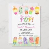 Invitation Elle est prête à faire du popsicle (Devant)