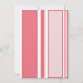 Invitation Elle est prête à faire du rose (Dos)