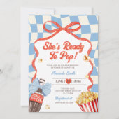 Invitation Elle est prête à faire éclater un soda - Code QR B (Devant)