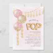 Invitation Elle est prête à jouer aux ballons de baseball Con (Devant)