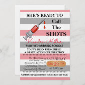 Invitation Elle est prête à prendre les choses en main Diplôm (Devant / Derrière)