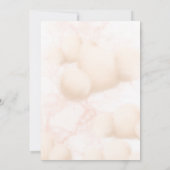 Invitation Elle est sur Cloud Nine Fête des mariées de script (Dos)