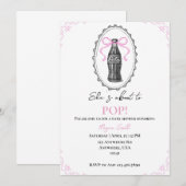 Invitation Elle est sur le point d'EXPLOSER ! (Devant / Derrière)