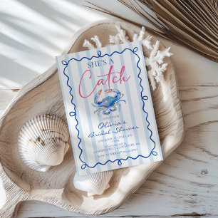 Invitation Elle est un bon parti Réception de mariage preppy