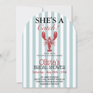 Invitation Elle est un Poisson d'Avril Réception de Mariage d