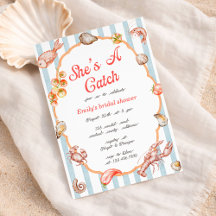 Elle est un trésor, Shower de mariage côtier au ho