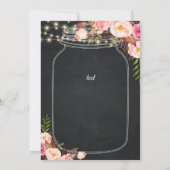 Invitation Elle L'A Fait, Chalkboard Graduation Party (Dos)