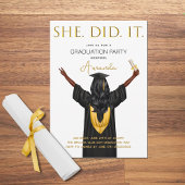 Invitation Elle L'A Fait Diplôme