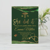 Invitation Elle L'A Fait - École De Soins Infirmières Green & (Debout devant)