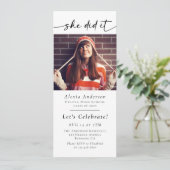 Invitation Elle L'A Fait Graduation Party Digital Evite (Debout devant)