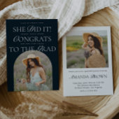 Invitation Elle L'A Fait Marine Arch Font Hybrid Police Moder