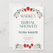 Invitation Elle n'a plus la Fête des mariées du marché (Devant)