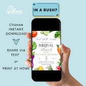 Invitation Elle n'a plus la Fête des mariées du marché