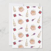 Invitation Elle n'est pas à la Fête des mariées du marché agr (Dos)