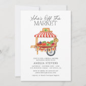 Invitation Elle n'est pas à la Fête des mariées du marché agr (Devant)