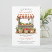 Invitation Elle n'est pas à la Fête des mariées du marché agr (Debout devant)