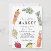 Invitation Elle n'est pas à la Fête des mariées du marché des (Devant)