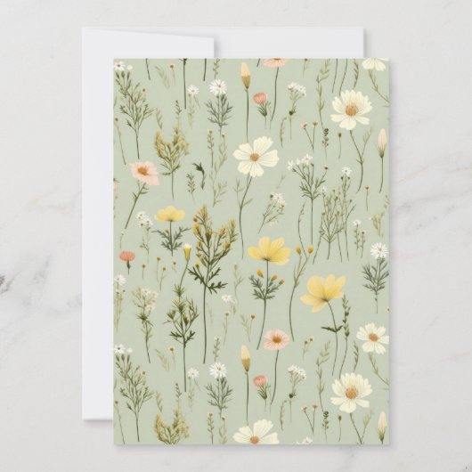 Invitation Elle n'est pas l'Invitation Fête des mariées du ma (Dos)