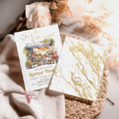 Invitation Elle n'est pas sur le marché de la douche nuptiale