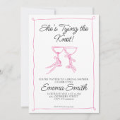 Invitation Elle noue la Fête des mariées (Devant)